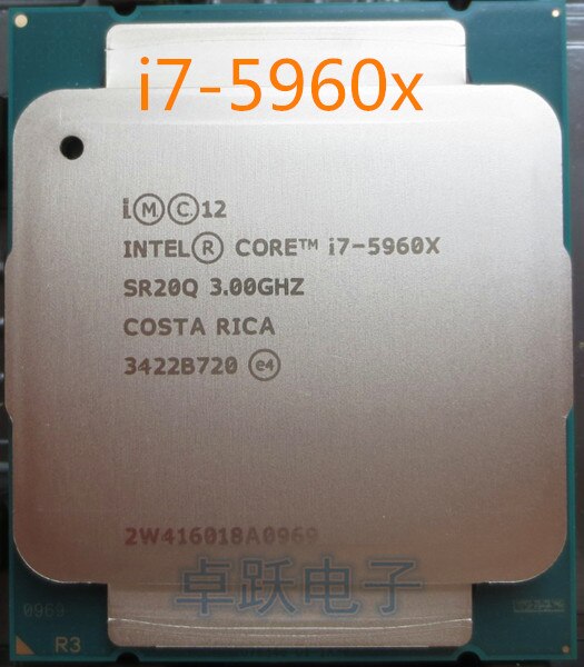 I7-5960X CPU μ LGA2011-3, X99   596..